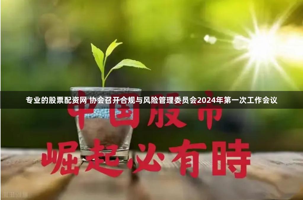 专业的股票配资网 协会召开合规与风险管理委员会2024年第一次工作会议